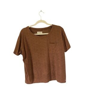 Denim & Supply Ralph Lauren women’s brown faux suede size small western boho